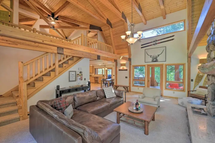 'wild Huckleberry Cabin' in Alpine: Fire Pit, Deck