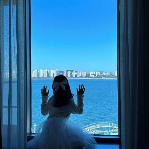 Standard Twin room with ocean view
