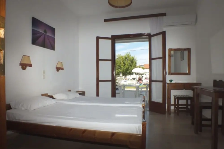 Studio with balcony