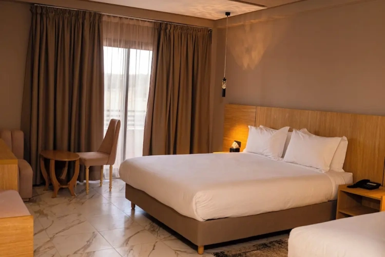 Superior Double room with balcony and with pool view