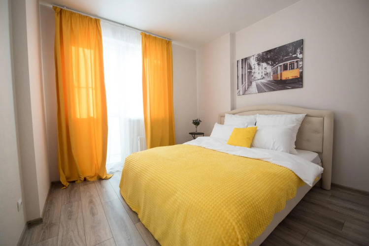 Фотография номера квартиры Smile Apartments (Смайл Апартментс) на улице Жмайлова 19А