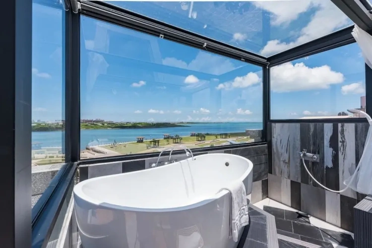 Standard Double room with balcony and beachfront