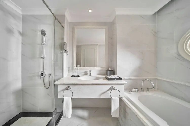 Deluxe Double room with balcony and with garden view