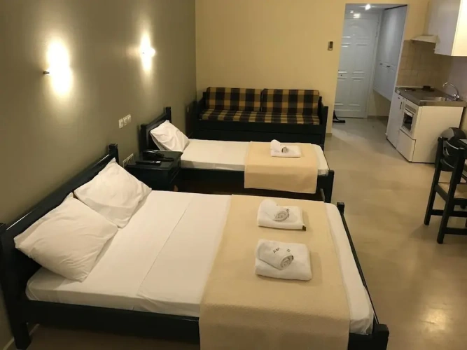 Standard Quadruple room with balcony