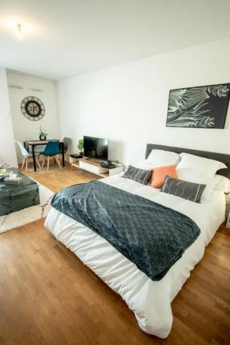 Appartement chic avec parking gratuit à Paris
