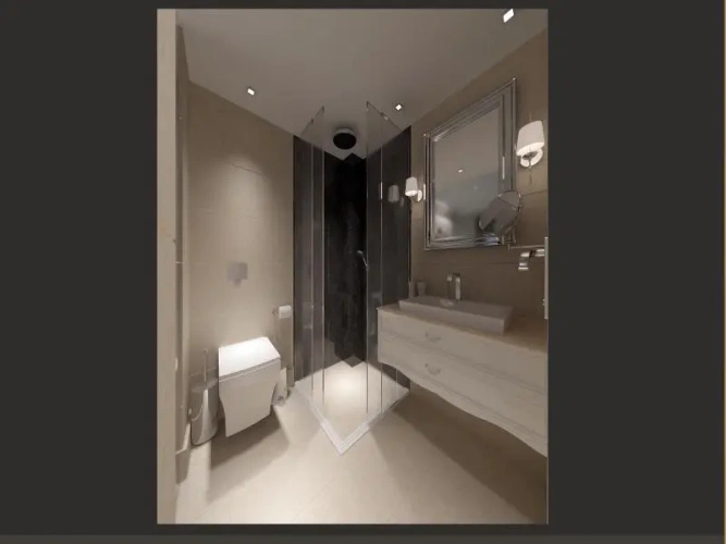 Standard Double room with balcony and with land view