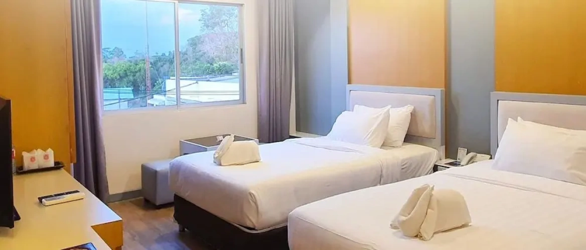 Deluxe Twin room with balcony