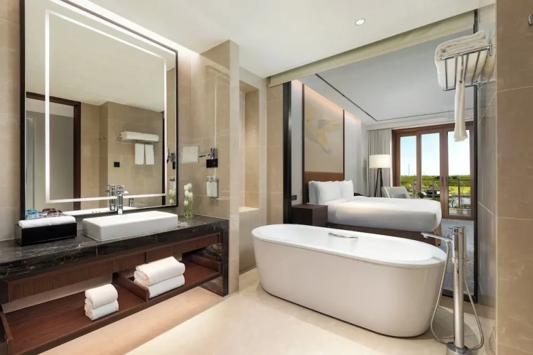 Premium Double room with balcony and with garden view