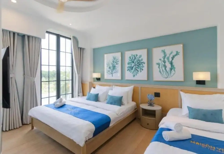 Standard Family room with balcony and with garden view
