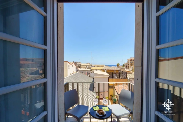 Double Apartment with balcony and with city view