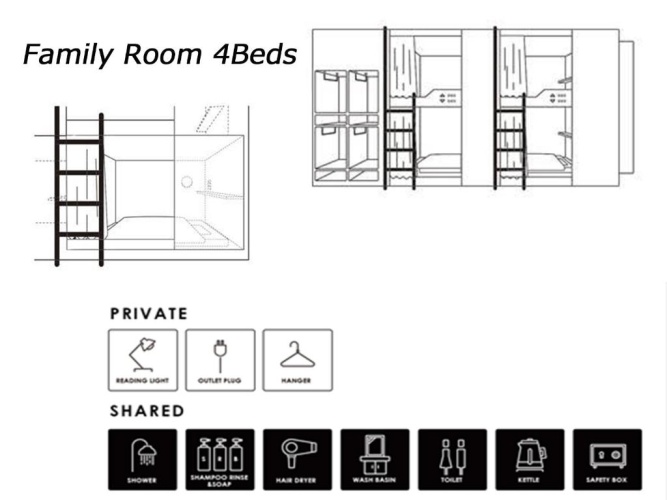 Bed in Dorm (female dorm)