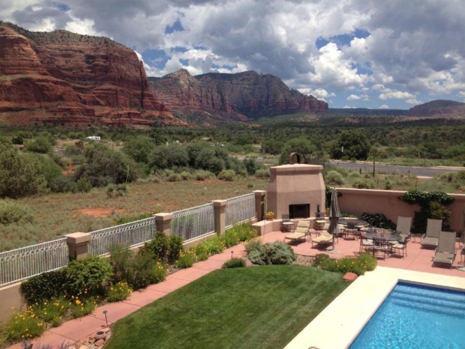 Standard Double room with balcony and with view