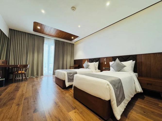 Deluxe Double room with city view