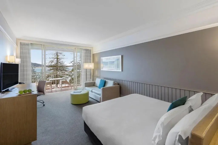 Premium Double room with balcony and with pool view