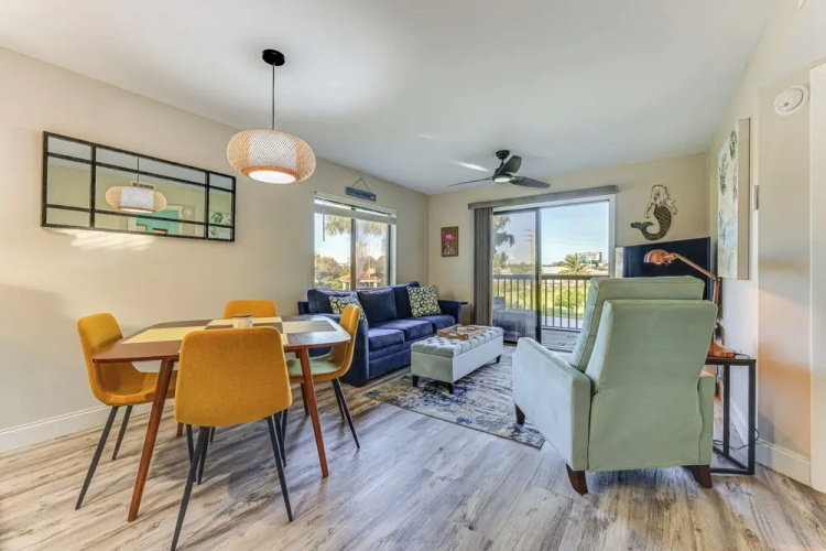 Pool & Beach Access! Walkable St Augustine Condo