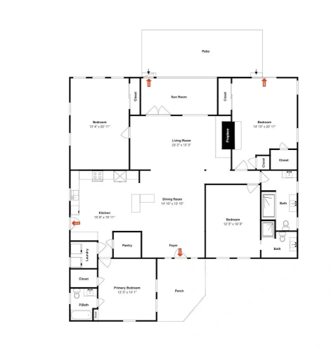 4 Bedrooms Cottage
