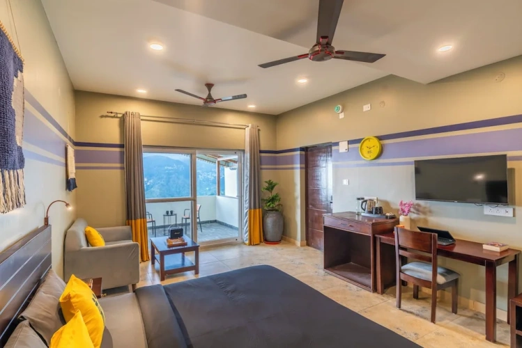 Superior Double room with balcony and with view