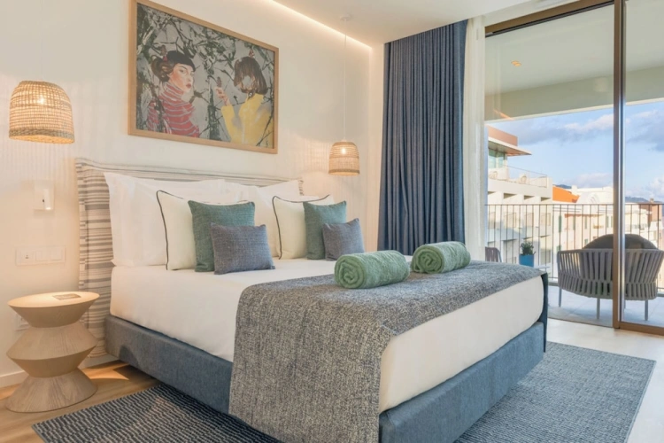 Standard Double room with balcony and with sea view