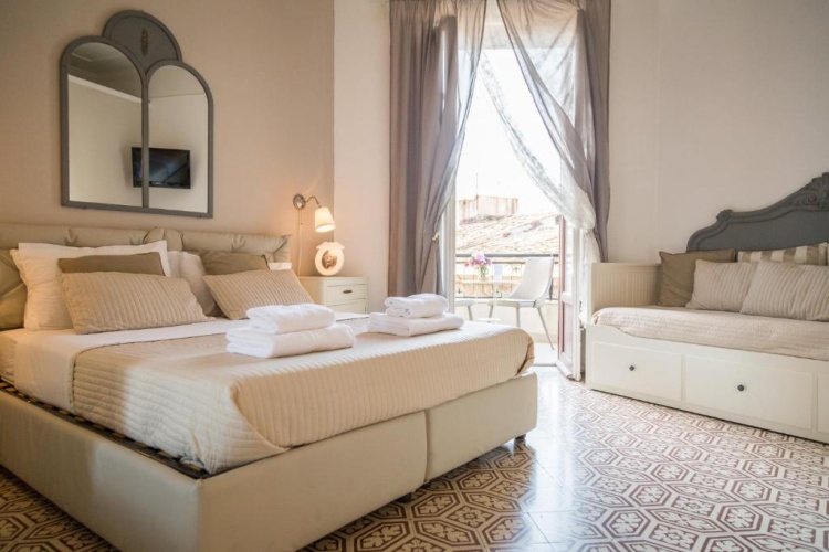 Standard Double room with balcony and with view