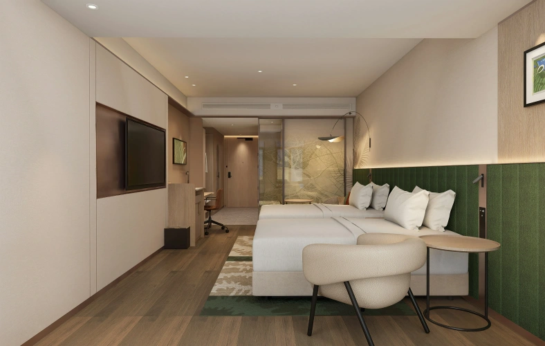 Guest rooms