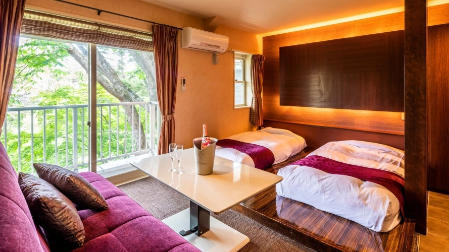 Deluxe Twin room with balcony
