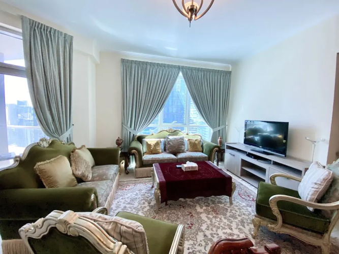 Luxury 2BR Apartment with partial Marina views