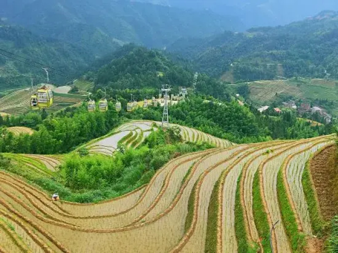 Longji Terrace Binlaiyue Homestay (Jinfoding Cable Car Dian)