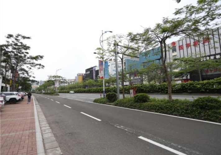 Outside