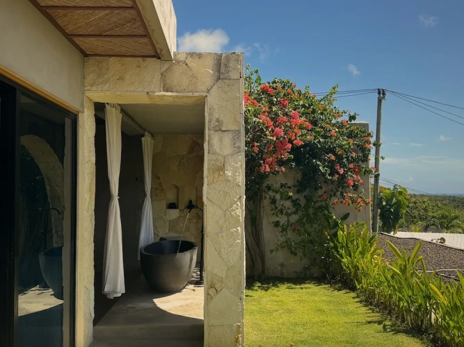 Villa with ocean view