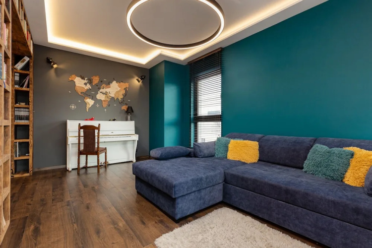 Deep Green Apartment by Renters
