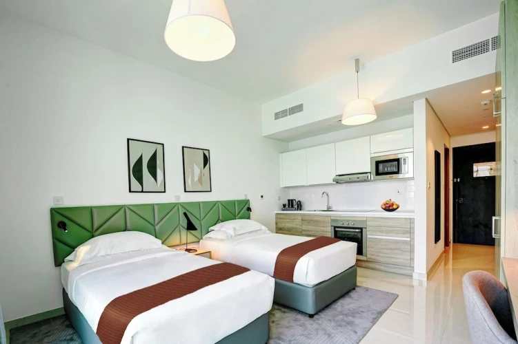 Twin Studio with sea view