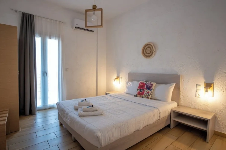 1 Bedroom Family Apartment with balcony and with partial sea view