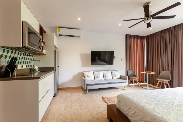 Room fully equipped Spa and gym free