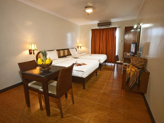Deluxe Double room with balcony and with pool view