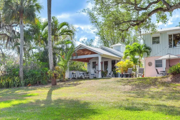 Waterfront Stuart Oasis w/ Hot Tub & Dock!