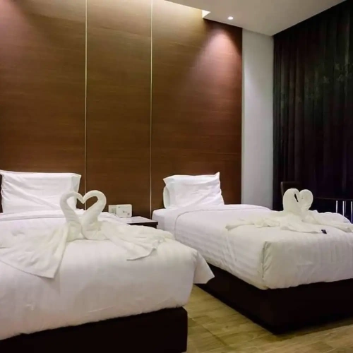 Deluxe Twin room with balcony