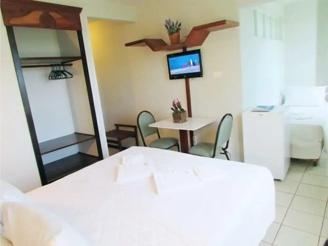 Superior Quadruple room with pool view