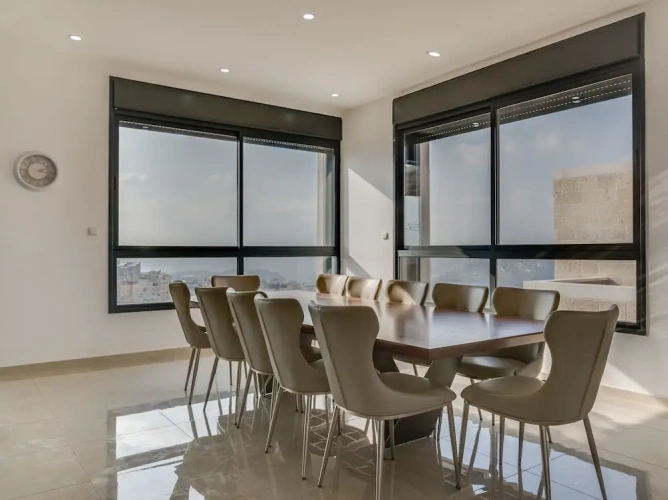 Comfort Penthouse room with balcony and with city view
