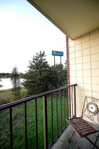 Standard Quadruple room with balcony and with river view