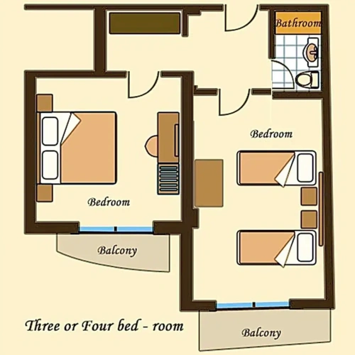 Standard Triple room