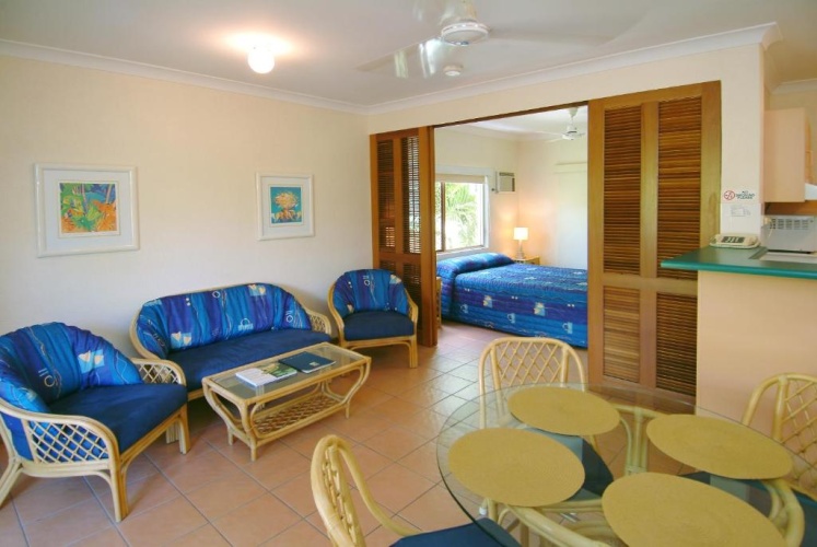 1 Bedroom Deluxe Twin Apartment with balcony