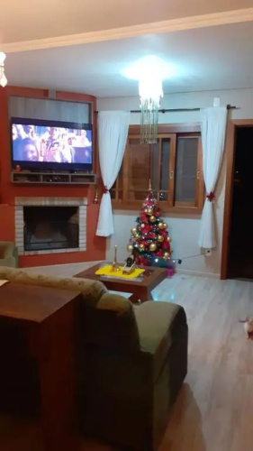 Lar da família gramado