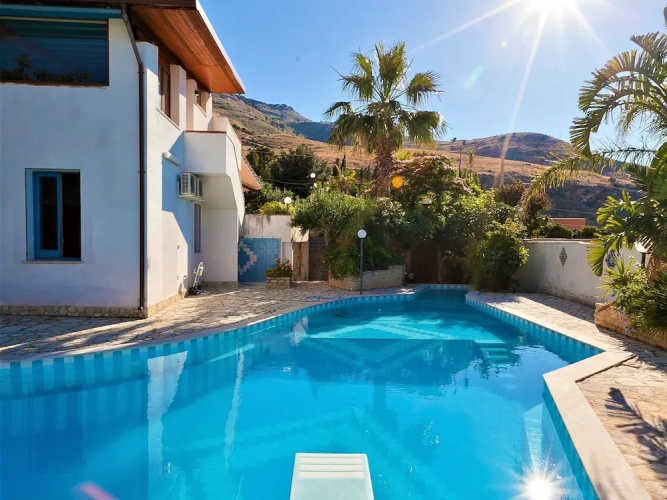 Holiday Home in Trapani With Sea View & Pool
