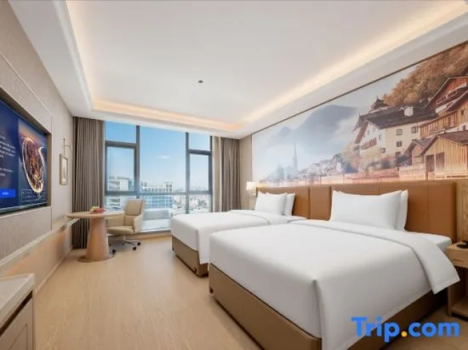 Standard Twin room with city view
