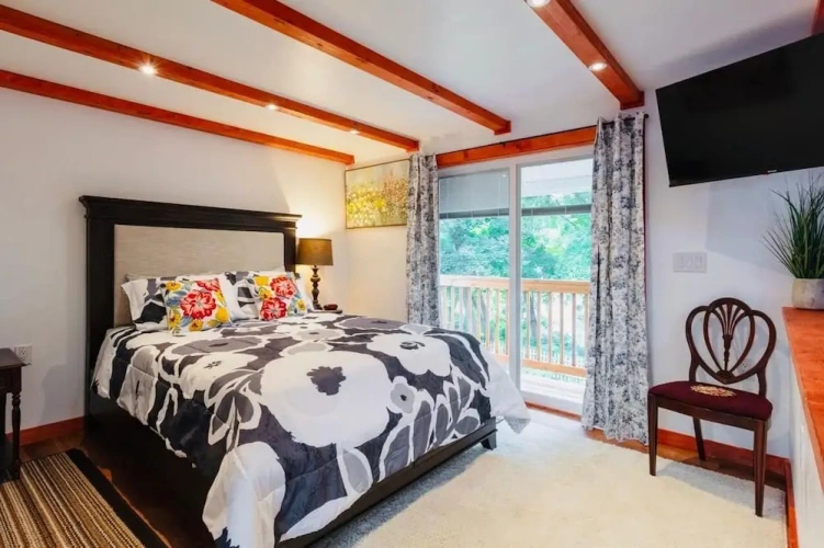 Standard room with balcony and with river view