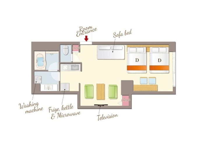 Deluxe Quadruple room