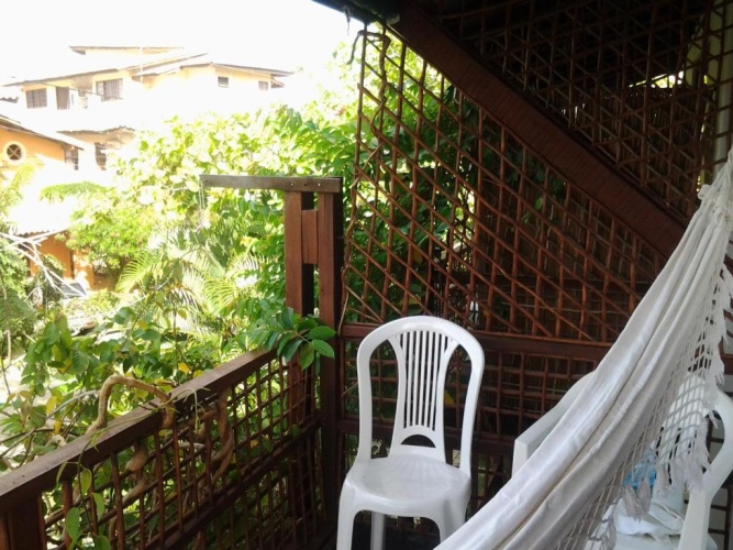Studio with balcony