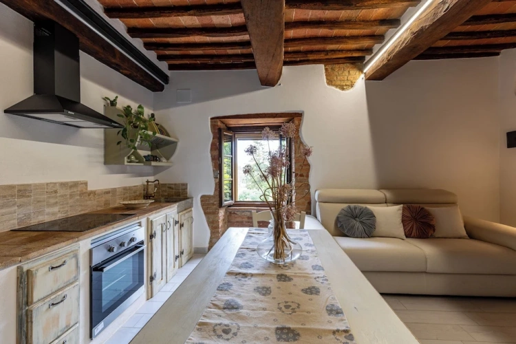 Studio with land view