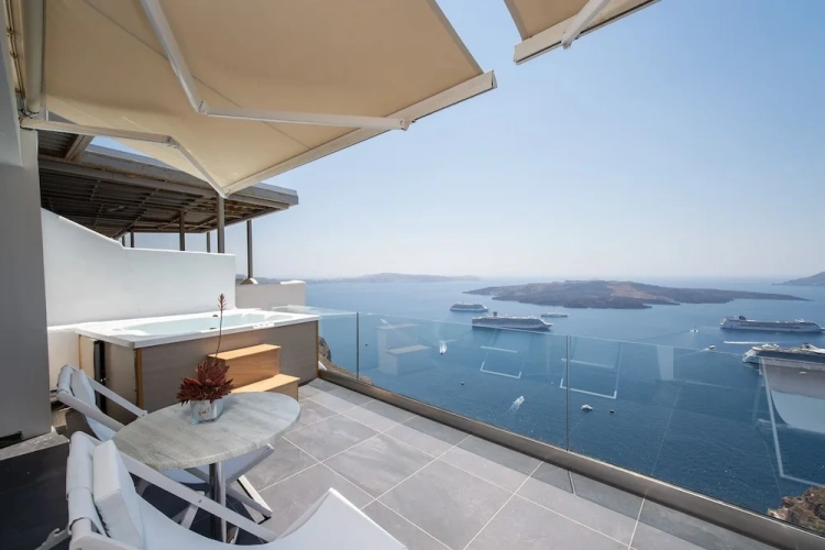 Executive Double room with balcony and with sea view