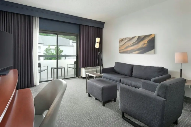 1 Bedroom Suite with courtyard view